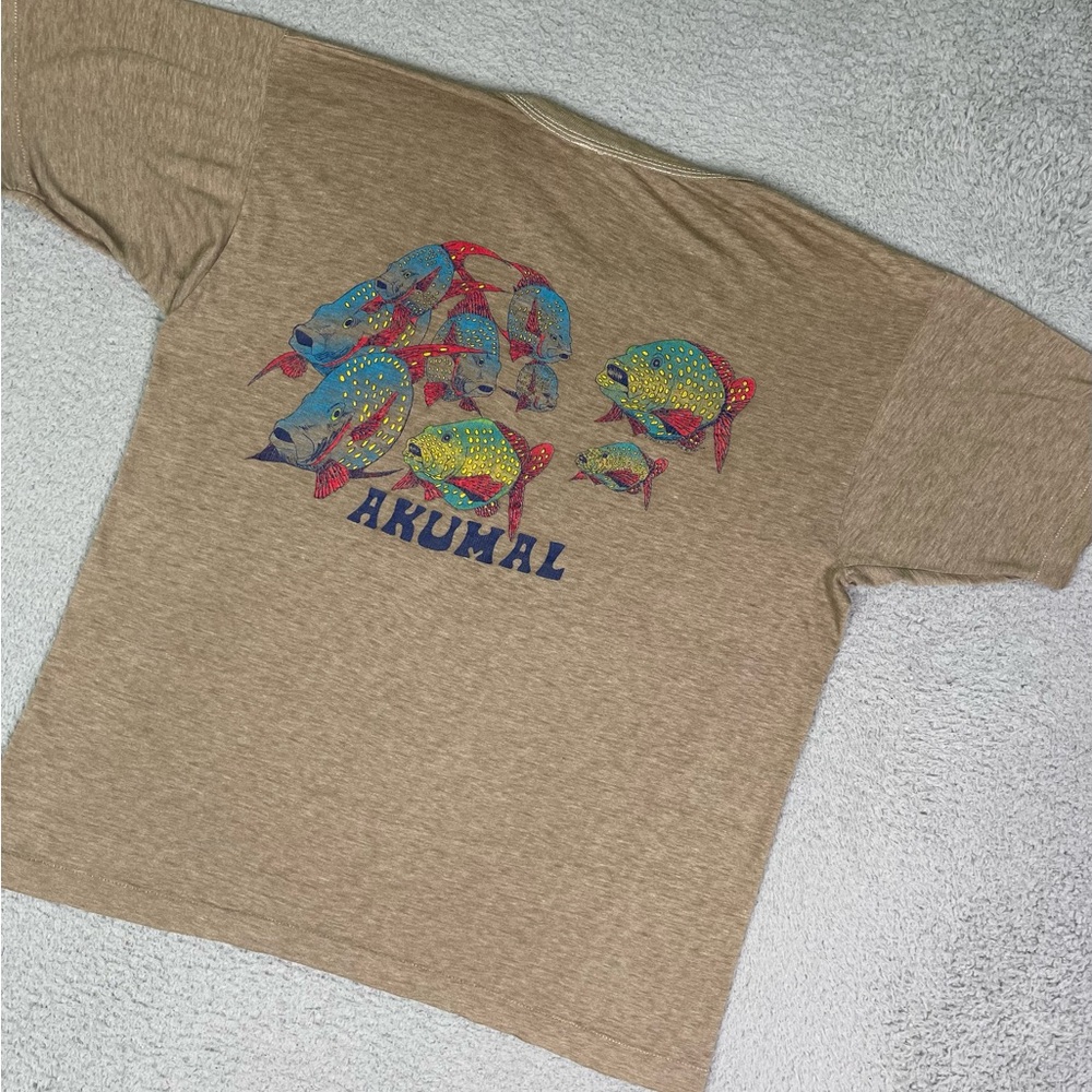 Vintage 80s animal T-shirt‎